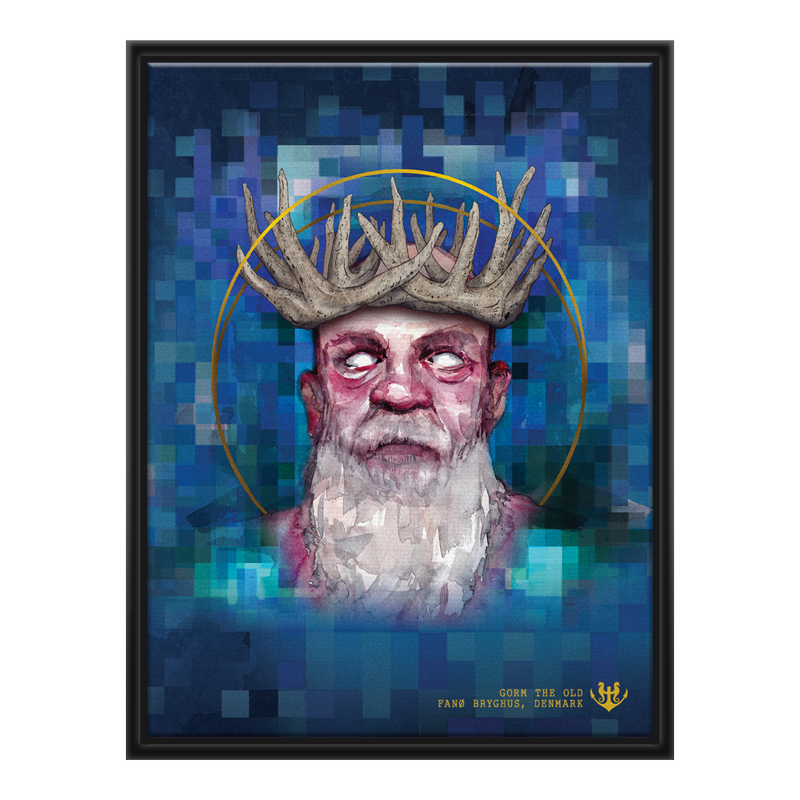 Gorm the Old – Canvas (30x40 cm)