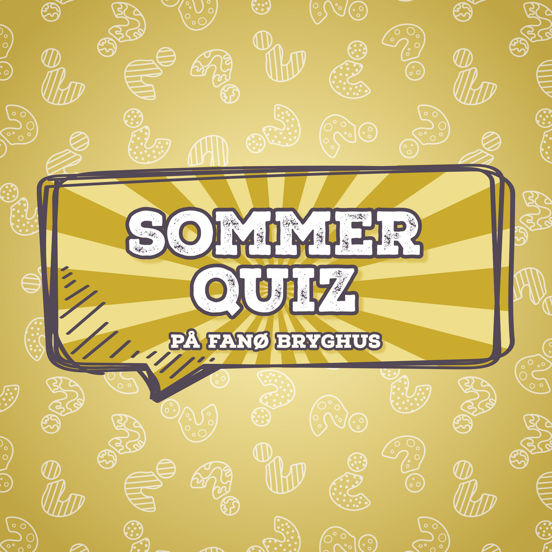 Sommer Quiz på Fanø bryghus